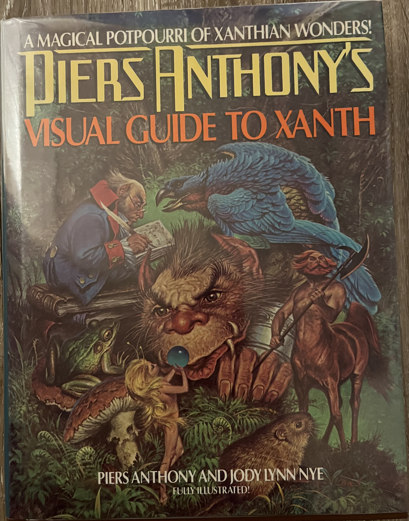 Visual Guide to Xanth hardback cover