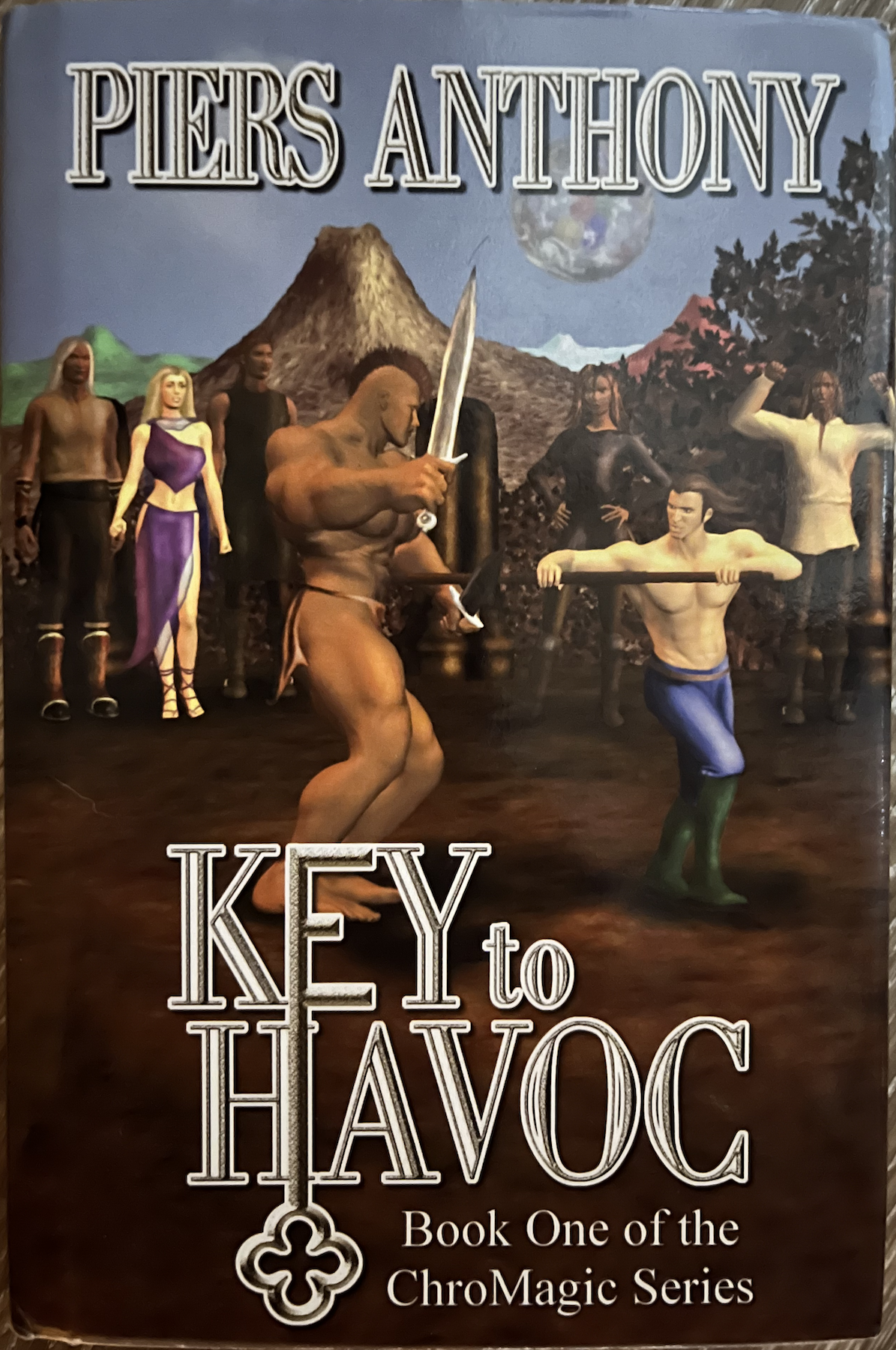 Key to Havoc hardback cover