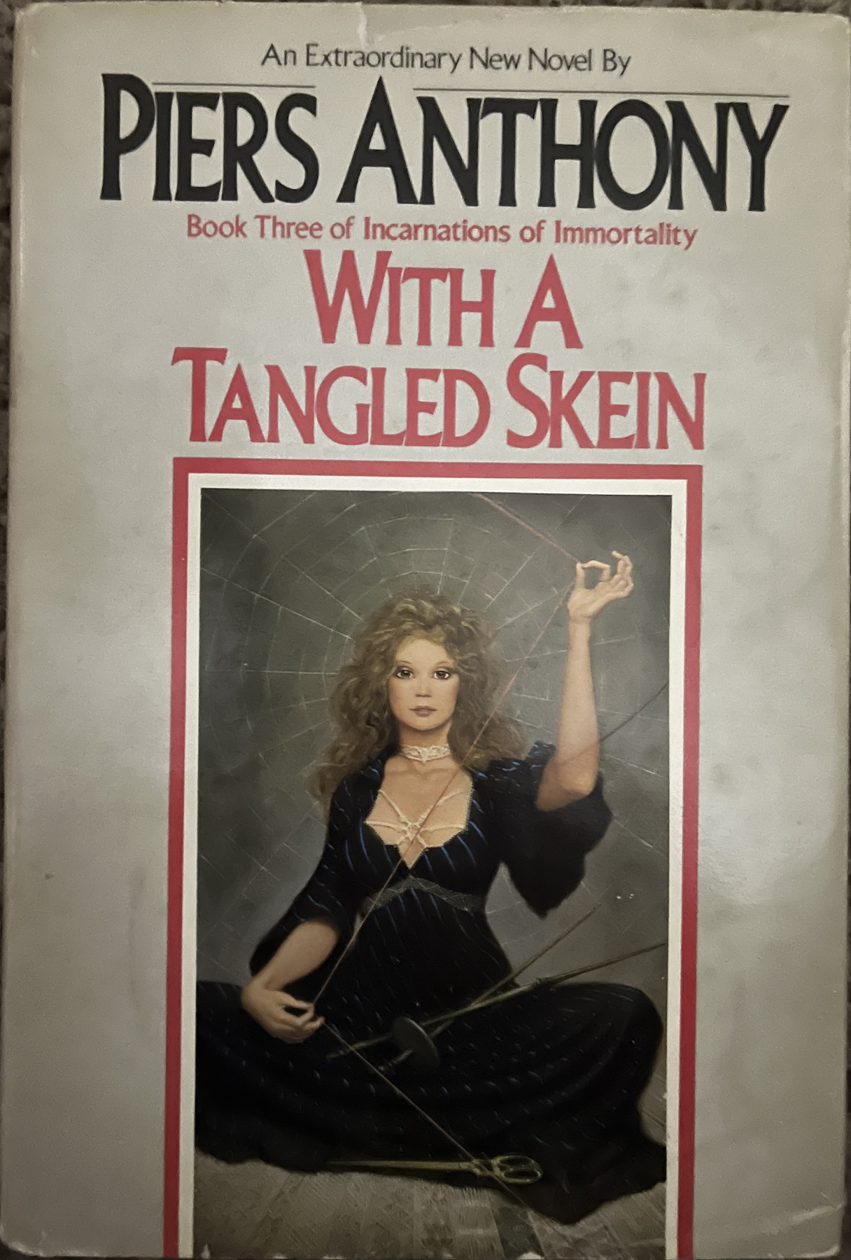 With a Tangled Skein hardback cover