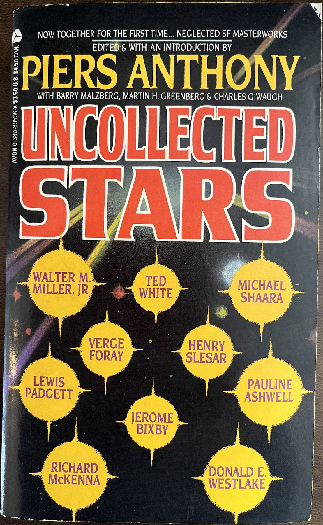 Uncollected Stars paperback cover