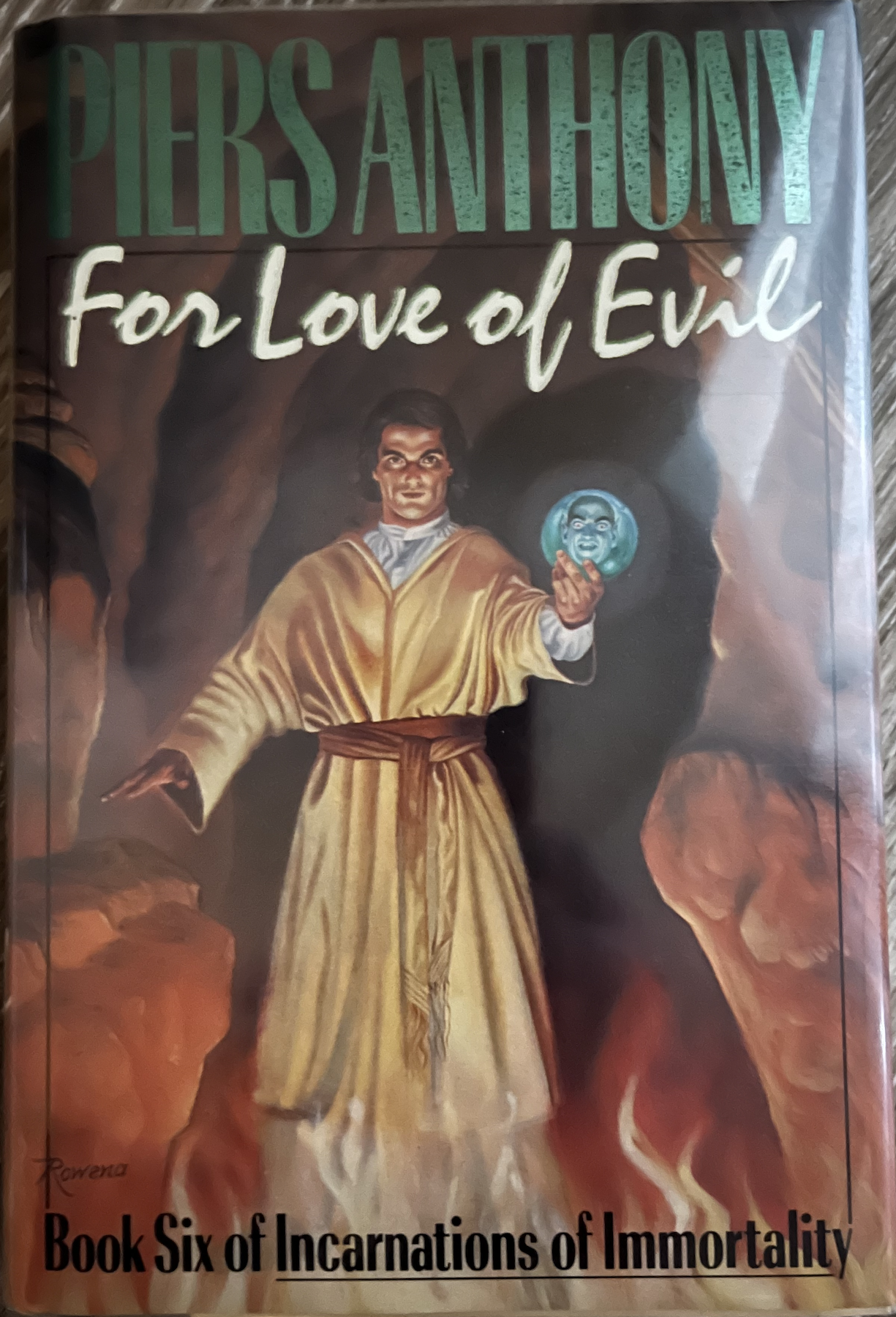 For Love of Evil hardback cover