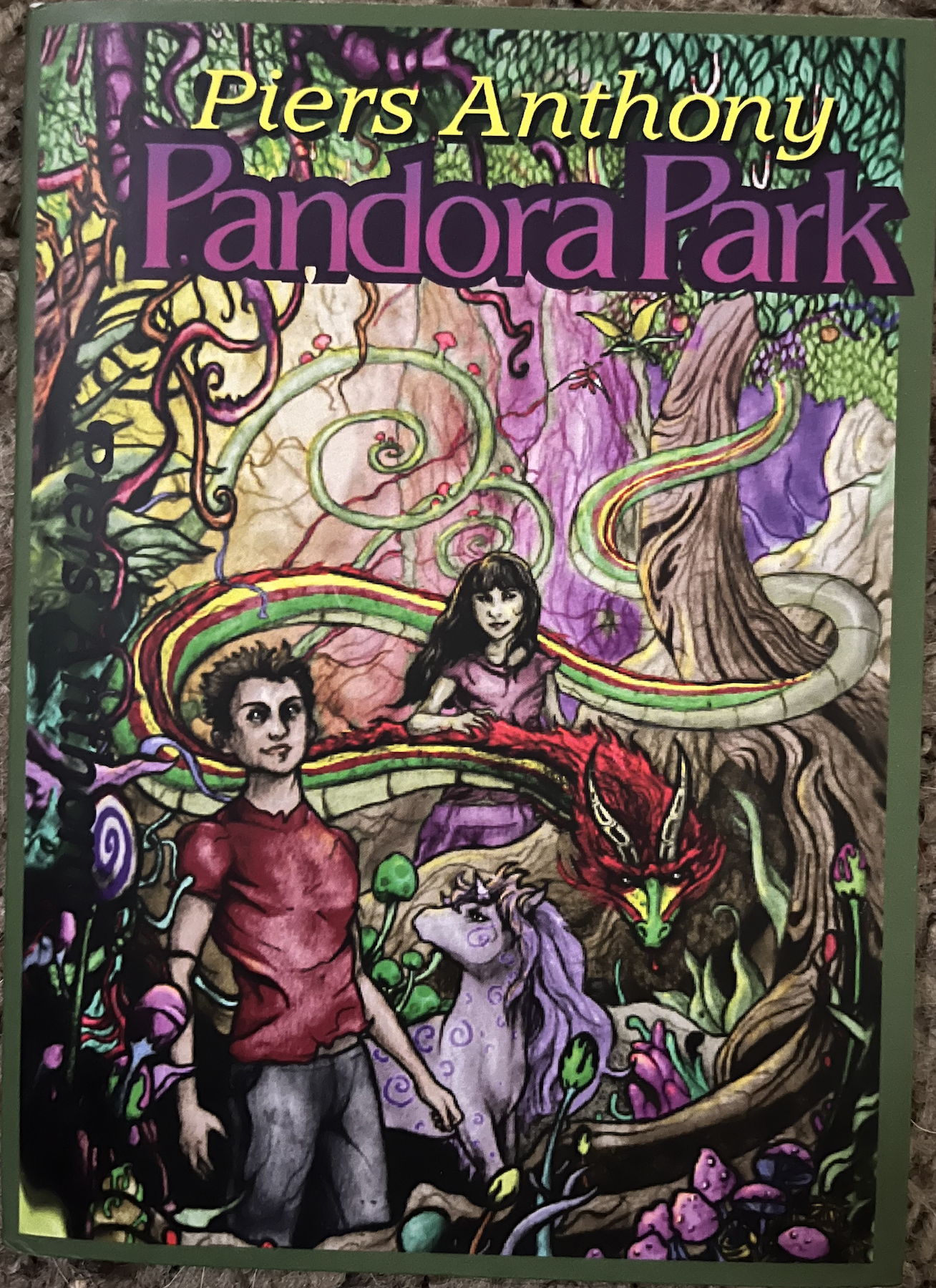 Pandora Park paperback cover